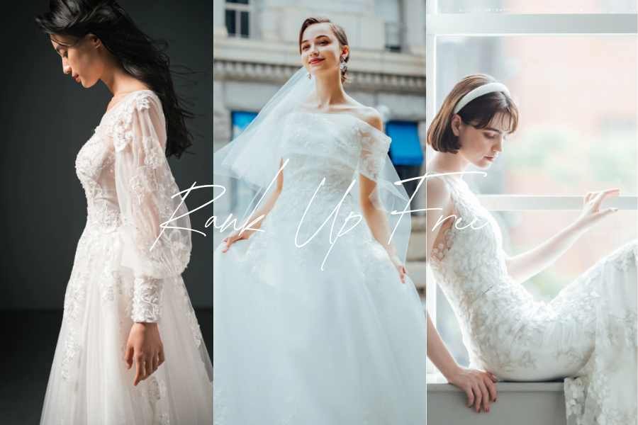 挙式時衣装ランクアップフリープラン